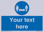 MH6138: Social Distance Custom sign