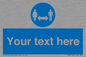 MH6138: Social Distance Custom sign