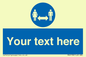 MH6138: Social Distance Custom sign