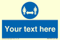 MH6138: Social Distance Custom sign