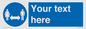 MH6138: Social Distance Custom sign