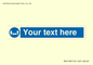 MH6138: Social Distance Custom sign