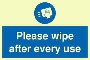 MH6160: Please wipe after every use