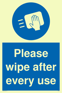 MH6160: Please wipe after every use