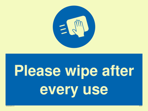 MH6160: Please wipe after every use