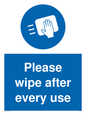 MH6160: Please wipe after every use