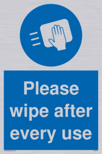 MH6160: Please wipe after every use