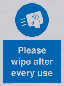 MH6160: Please wipe after every use