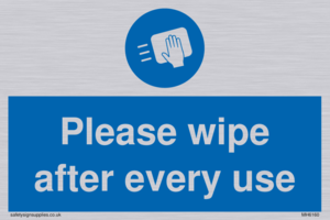 MH6160: Please wipe after every use