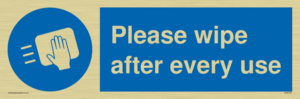 MH6160: Please wipe after every use