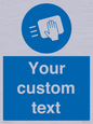 MH6165: Custom Disinfect Sign