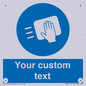 MH6165: Custom Disinfect Sign