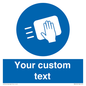 MH6165: Custom Disinfect Sign