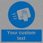 MH6165: Custom Disinfect Sign