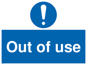 MH6166: Out of Use