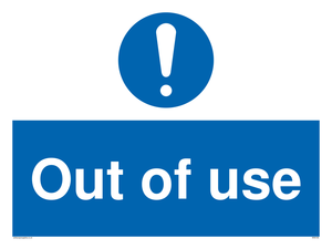 MH6166: Out of Use