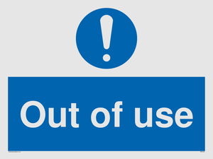 MH6166: Out of Use
