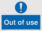MH6166: Out of Use