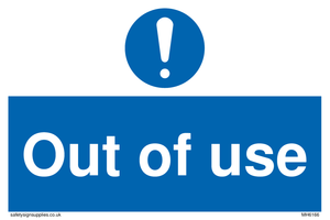 MH6166: Out of Use