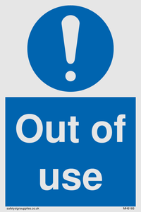 MH6166: Out of Use