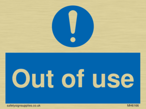 MH6166: Out of Use