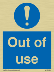 MH6166: Out of Use