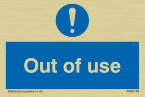 MH6166: Out of Use