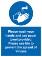 MH6200: Please wash your hands and use the paper towel provided.