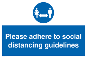 MH6206: Please adhere to social distancing guidelines