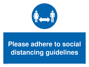 MH6206: Please adhere to social distancing guidelines