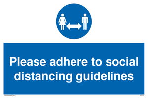 MH6206: Please adhere to social distancing guidelines