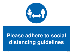 MH6206: Please adhere to social distancing guidelines