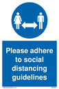 MH6206: Please adhere to social distancing guidelines