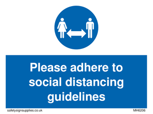 MH6206: Please adhere to social distancing guidelines