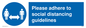 MH6206: Please adhere to social distancing guidelines