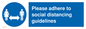 MH6206: Please adhere to social distancing guidelines