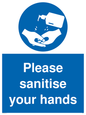 MH6207: Please sanitise your hands
