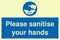 MH6207: Please sanitise your hands