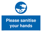 MH6207: Please sanitise your hands