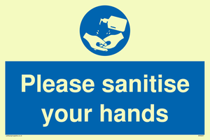MH6207: Please sanitise your hands