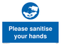 MH6207: Please sanitise your hands