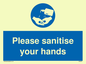 MH6207: Please sanitise your hands