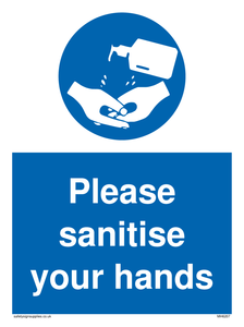 MH6207: Please sanitise your hands