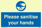 MH6207: Please sanitise your hands