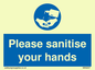MH6207: Please sanitise your hands