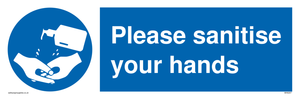 MH6207: Please sanitise your hands