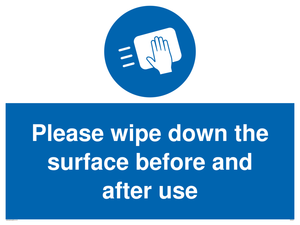 MH6241: Please wipe down the surface before and after use