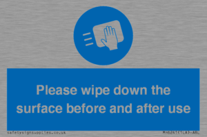 MH6241: Please wipe down the surface before and after use