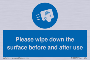 MH6241: Please wipe down the surface before and after use