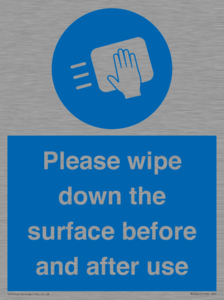 MH6241: Please wipe down the surface before and after use